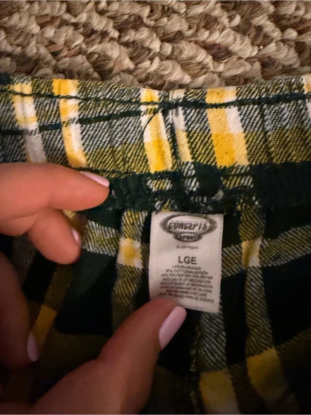 Oregon Ducks soft plaid